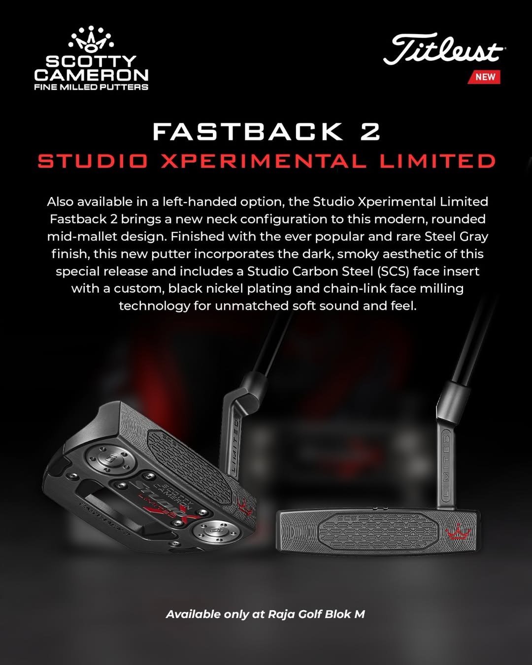SCOTTY CAMERON 2025 STUDIO XPERIMENTAL PUTTER LIMITED EDITION2025 Studio Xperimental Putter Limi (2)