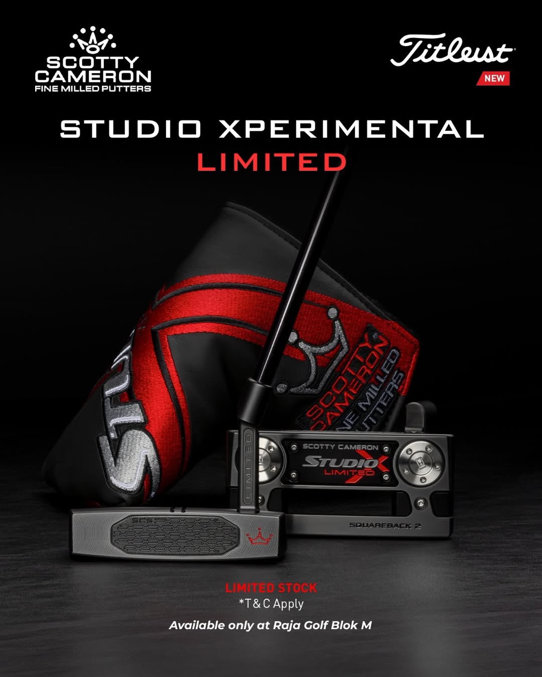 SCOTTY CAMERON 2025 STUDIO XPERIMENTAL PUTTER LIMITED EDITION2025 Studio Xperimental Putter Limi